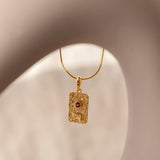 Elysium Rhodolite Garnet Pendant