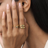 Elanza Emerald Ring
