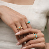 Eye of the Sea Turquoise Ring