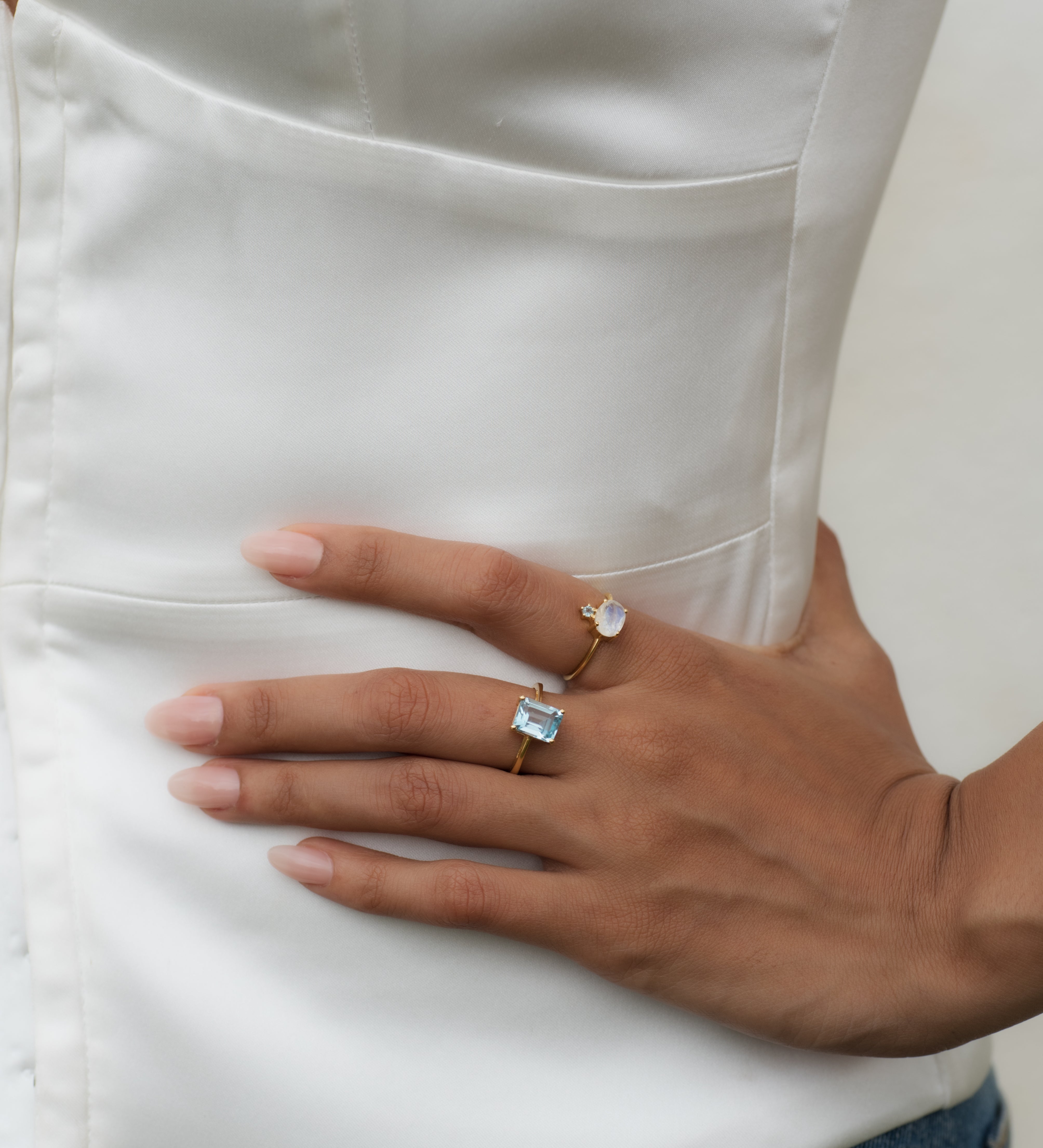 Diana Topaz Ring