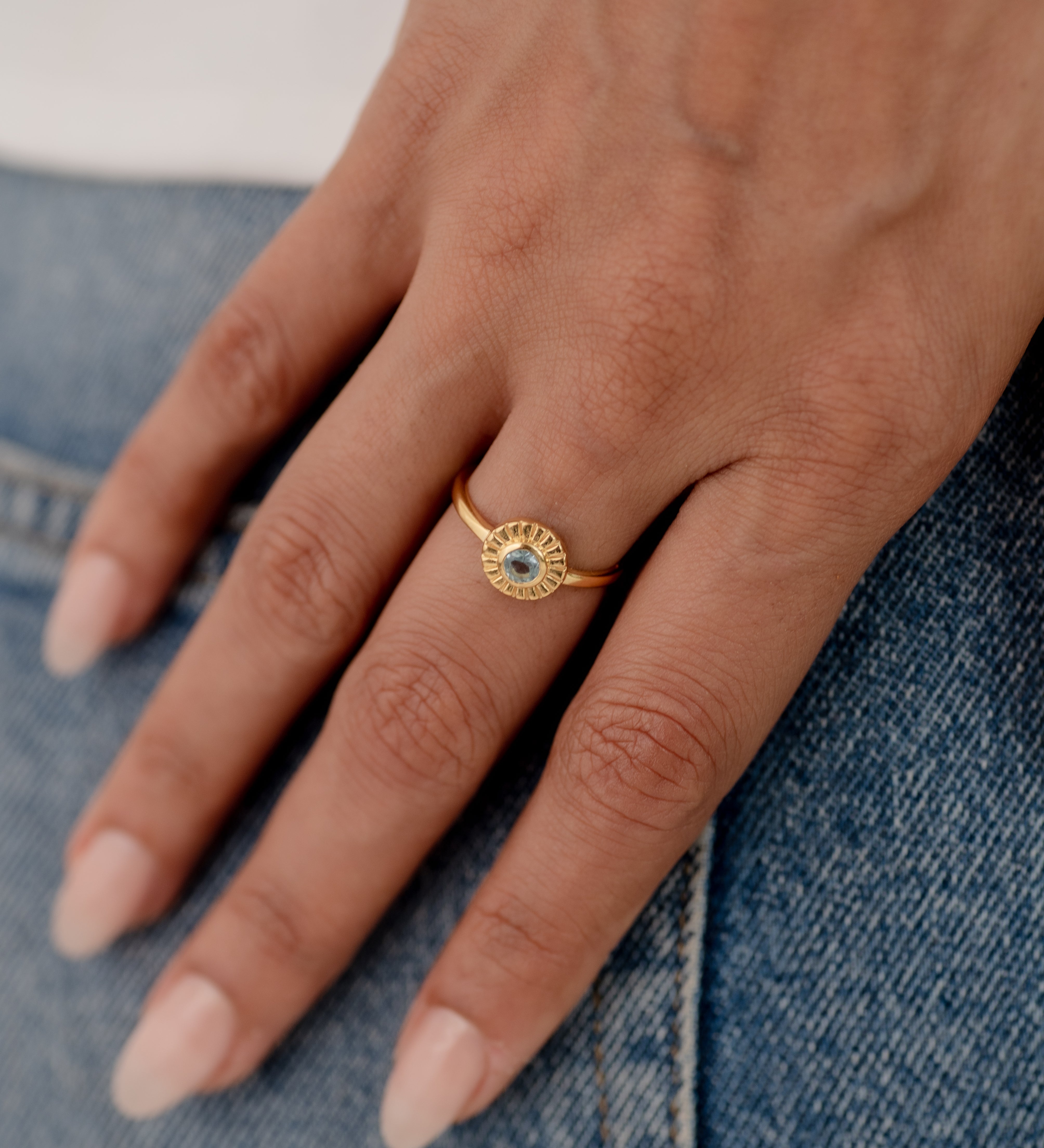 Bloom Topaz Ring
