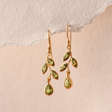 Leaf Peridot Pendant