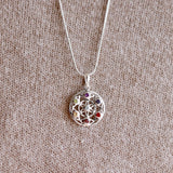 Flower Of Life Chakra Pendant