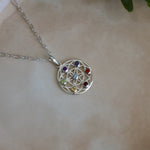 Flower Of Life Chakra Pendant