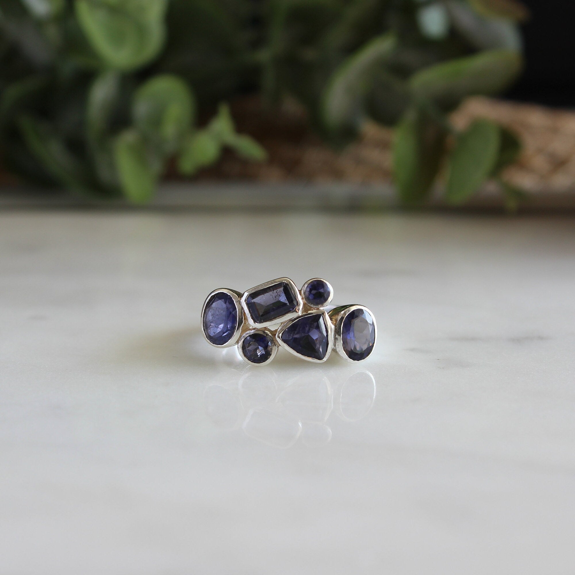 Amethyst Cluster Ring