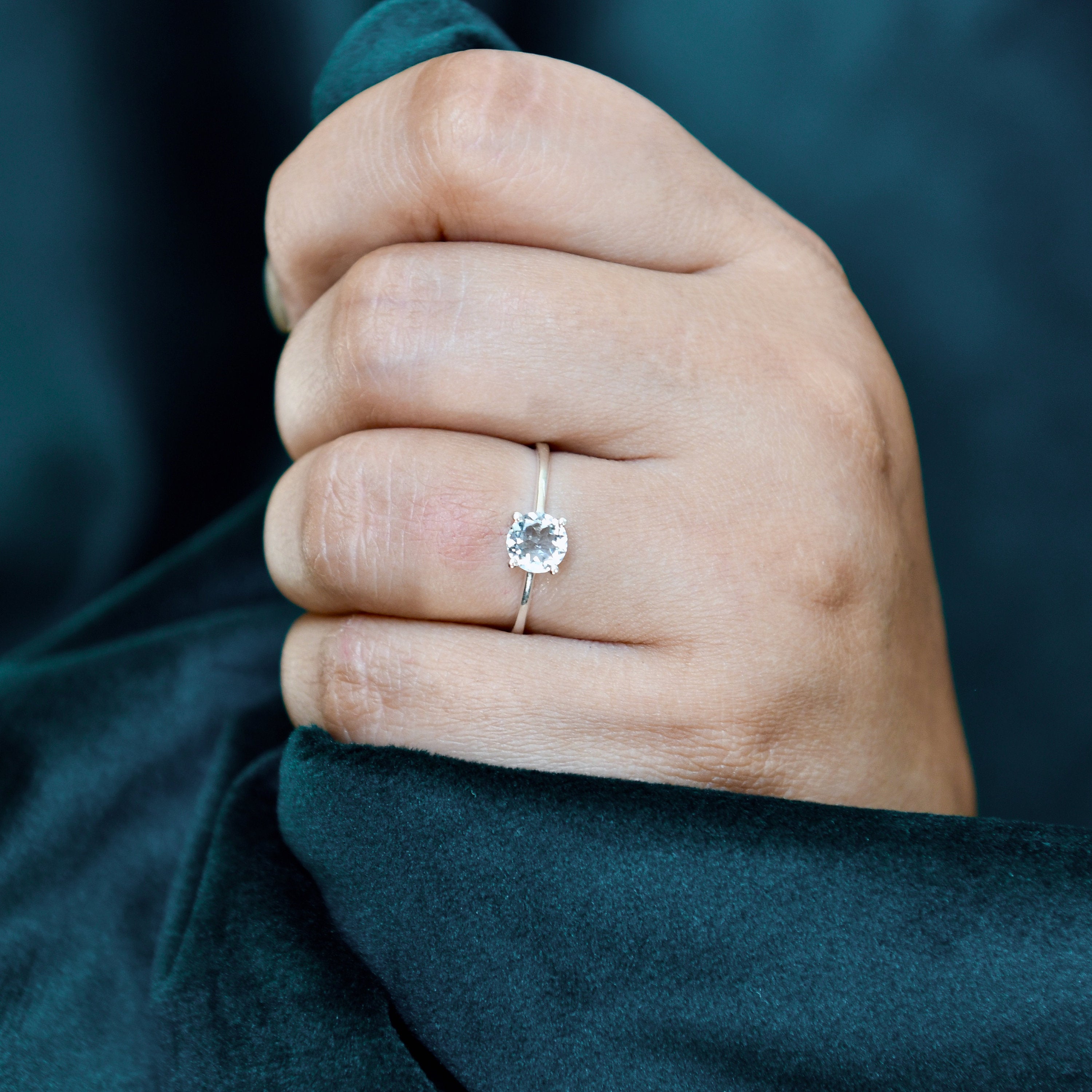 Aquamarine Ring