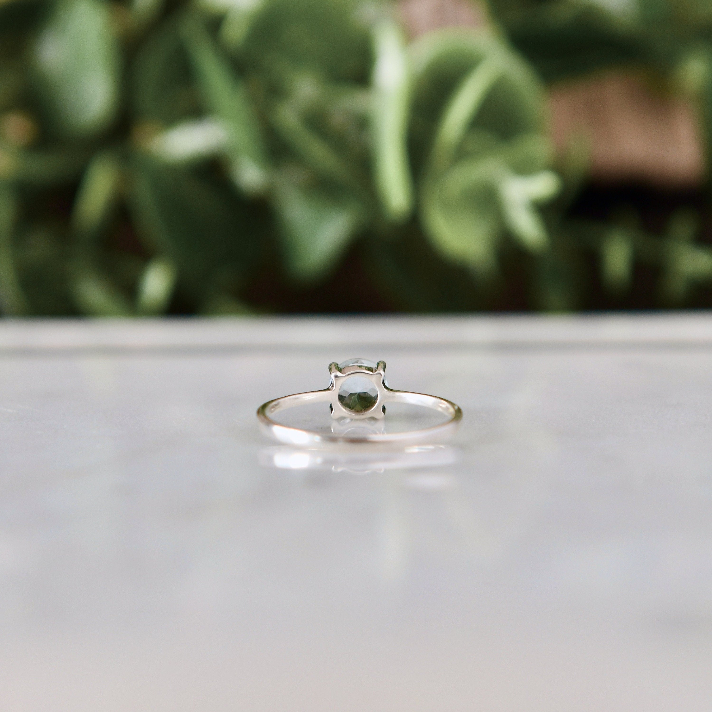 Aquamarine Ring