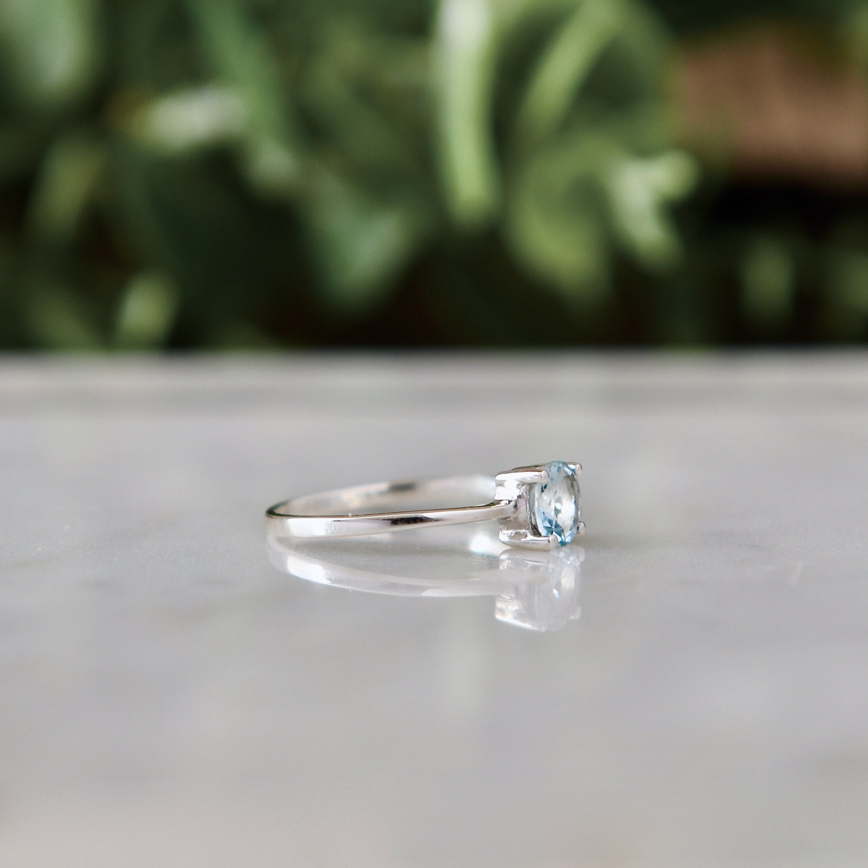 Aquamarine Ring