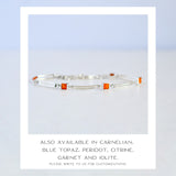 Square Amethyst Bracelet