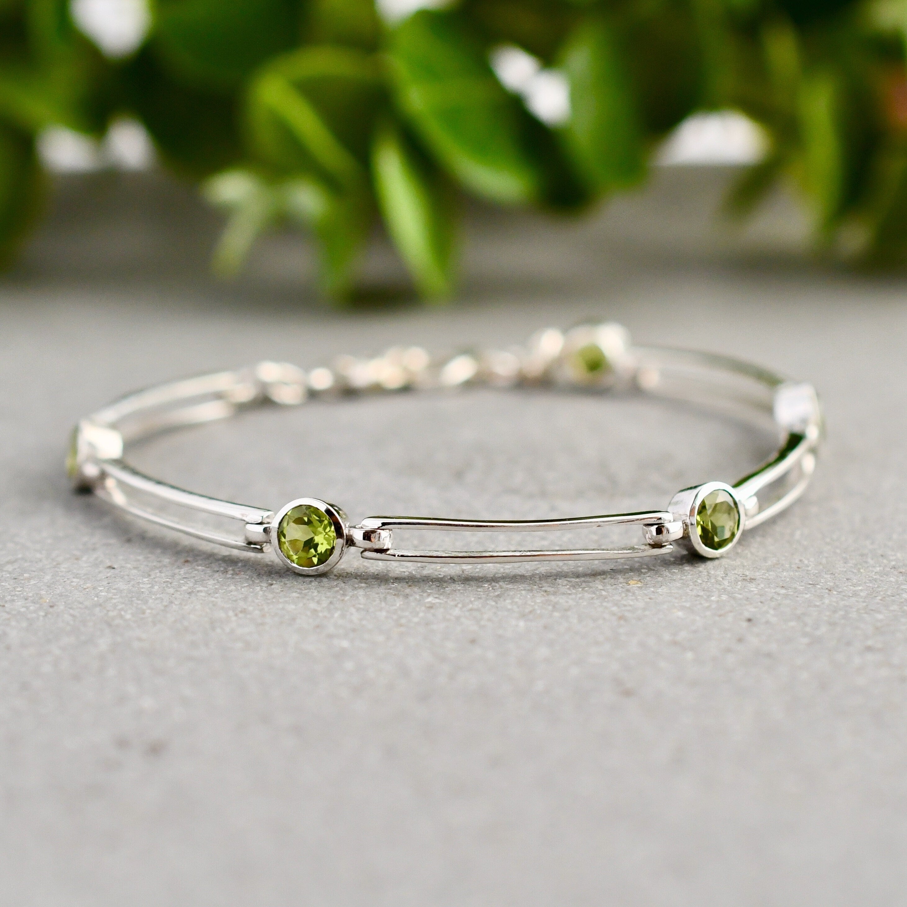 Peridot Bracelet