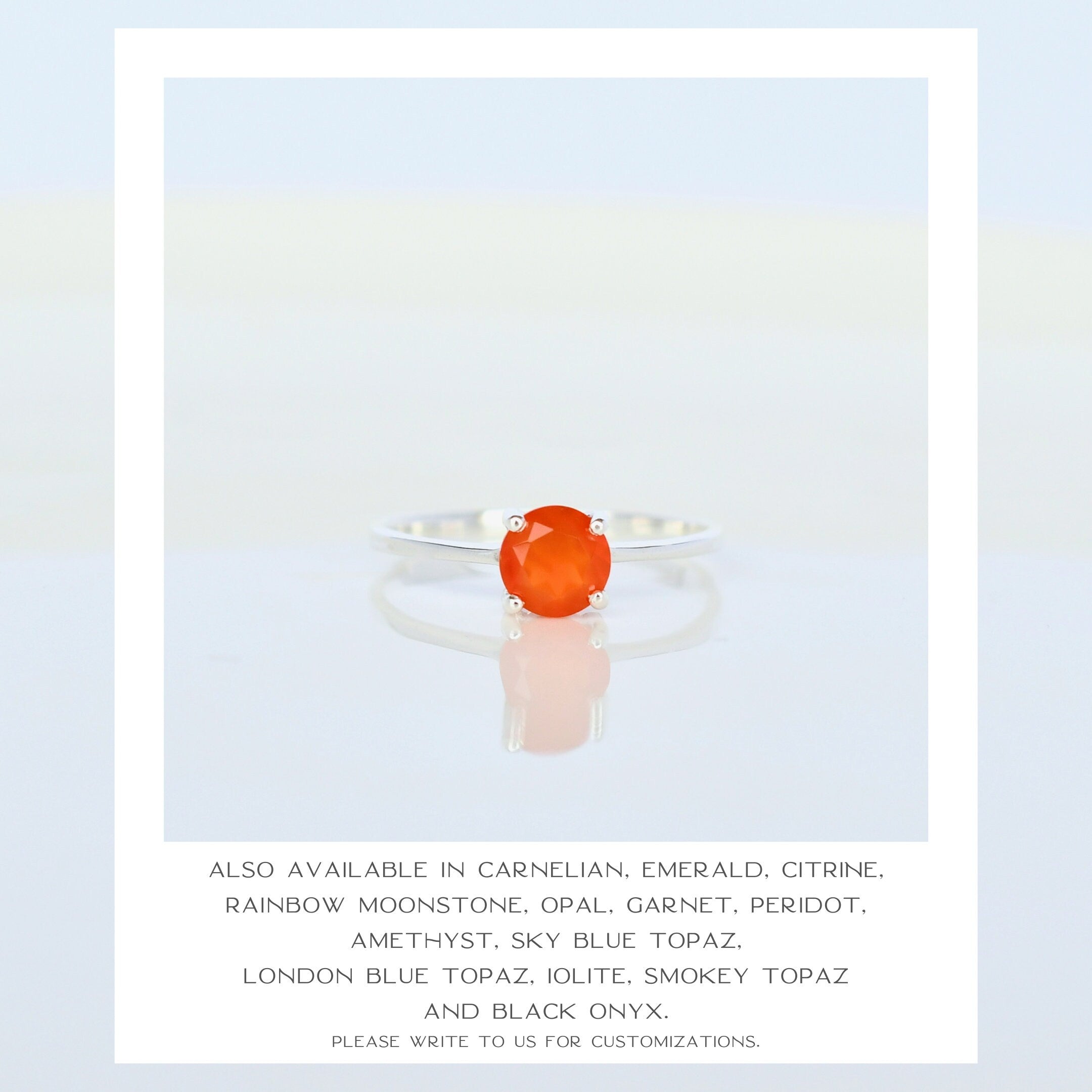 Aquamarine Ring