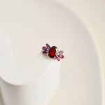 Rhodolite Garnet Cluster Ring
