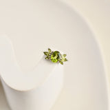 Peridot Cluster Ring