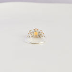 Citrine Cluster Ring