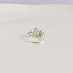 Peridot Cluster Ring