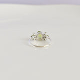 Peridot Cluster Ring