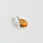 Pear Cut Citrine Pendant