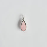 Rose Quartz Pear Drop Pendant
