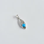 Celtic Knot Turquoise Pendant