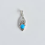Celtic Knot Turquoise Pendant