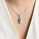 Celtic Knot Turquoise Pendant