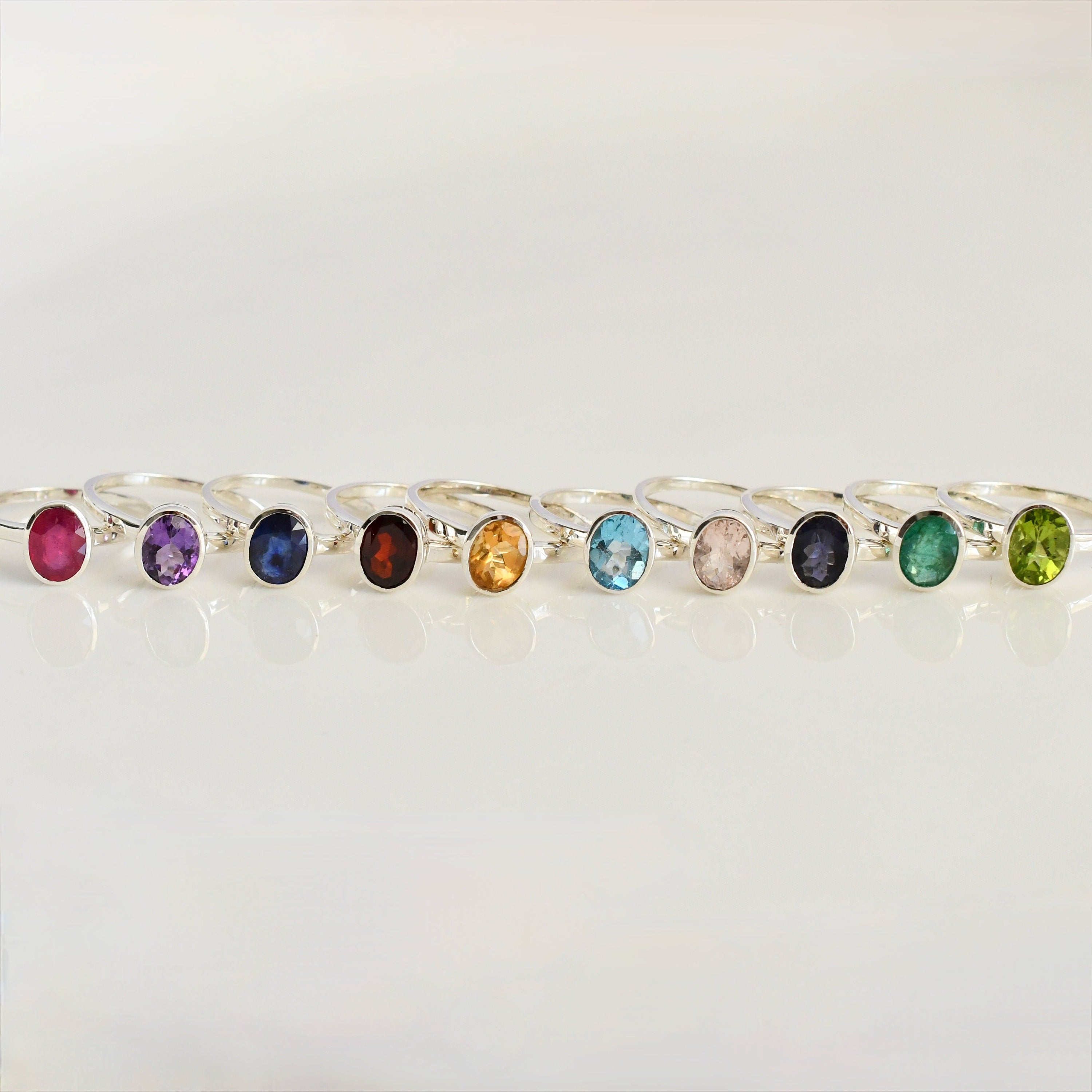 Oval Amethyst Ring