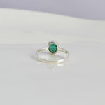 Oval Emerald Ring