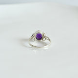 Celtic Knot Amethyst Ring