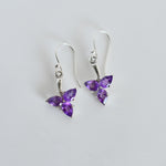 Pear Peridot Earrings