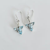 Pear Drop Amethyst Earrings