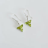 Pear Drop Amethyst Earrings