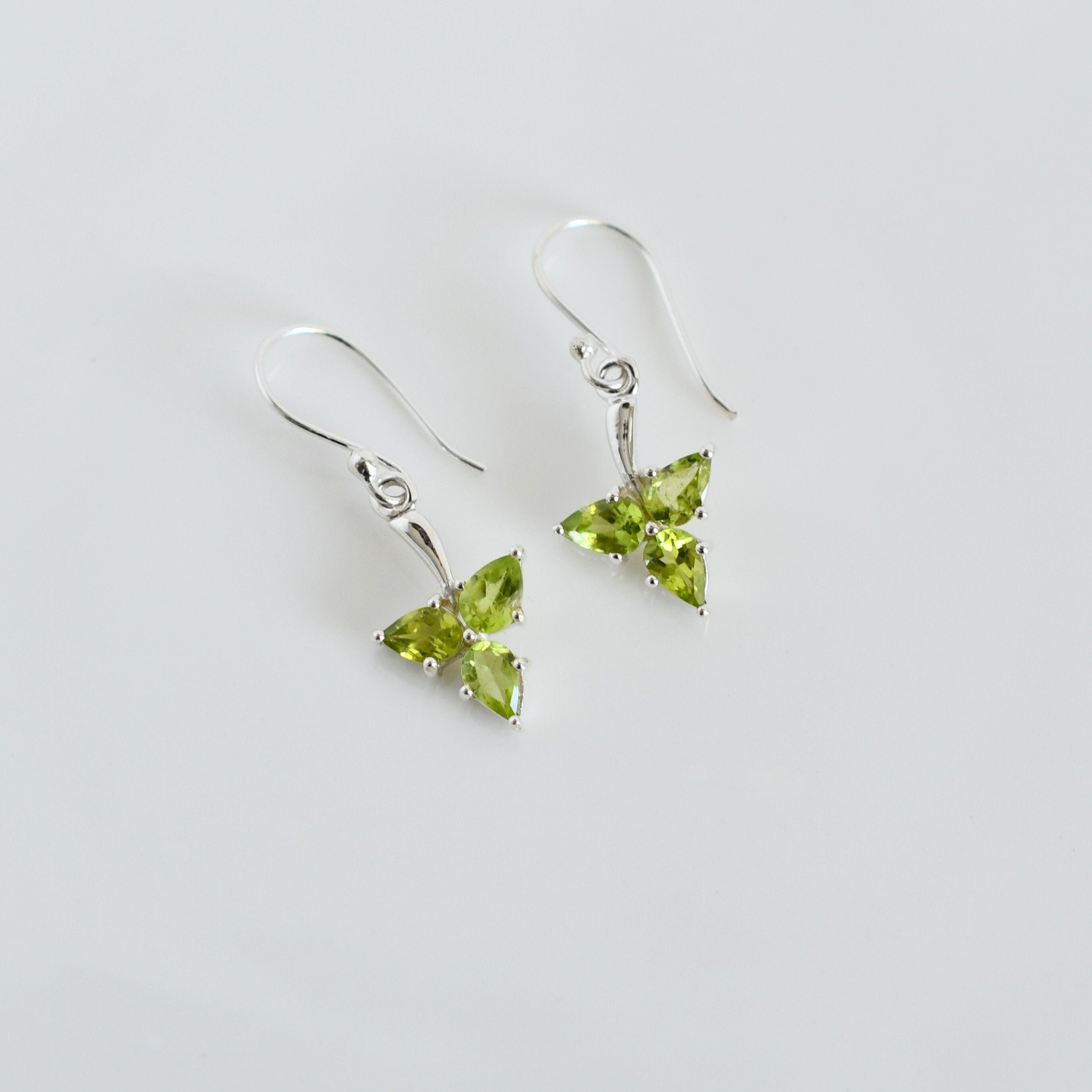 Pear Drop Amethyst Earrings