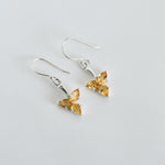 Pear Drop Amethyst Earrings