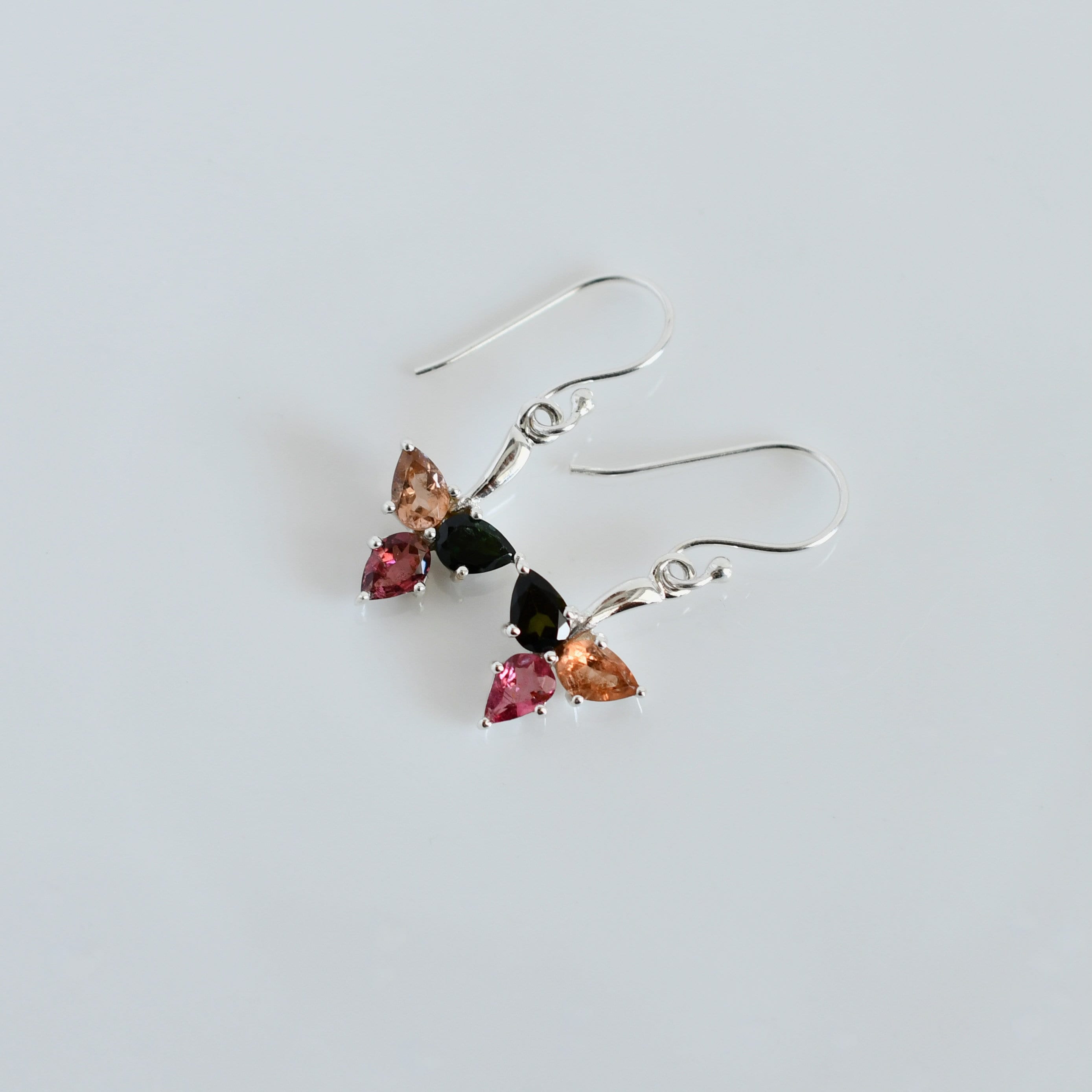 Pear Drop Amethyst Earrings