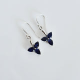 Pear Drop Amethyst Earrings