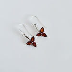 Pear Drop Amethyst Earrings