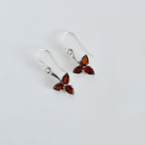 Pear Drop Amethyst Earrings