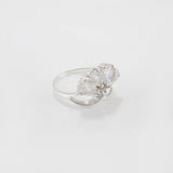 Art Deco Tourmaline Fan Ring