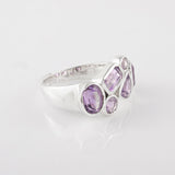 Amethyst Cluster Ring