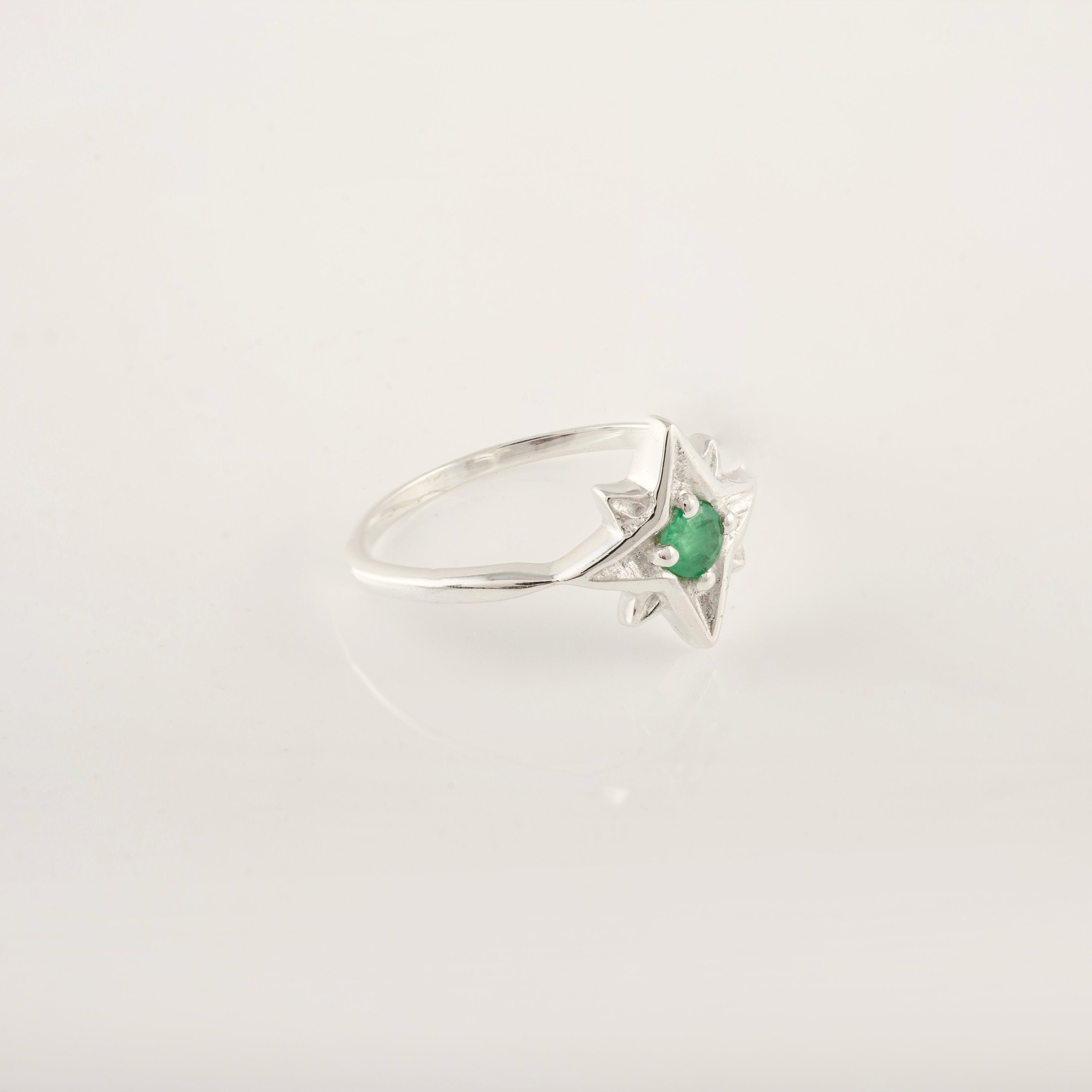 North Star Emerald Ring
