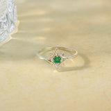 North Star Emerald Ring