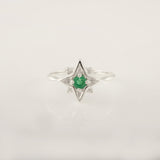 North Star Emerald Ring