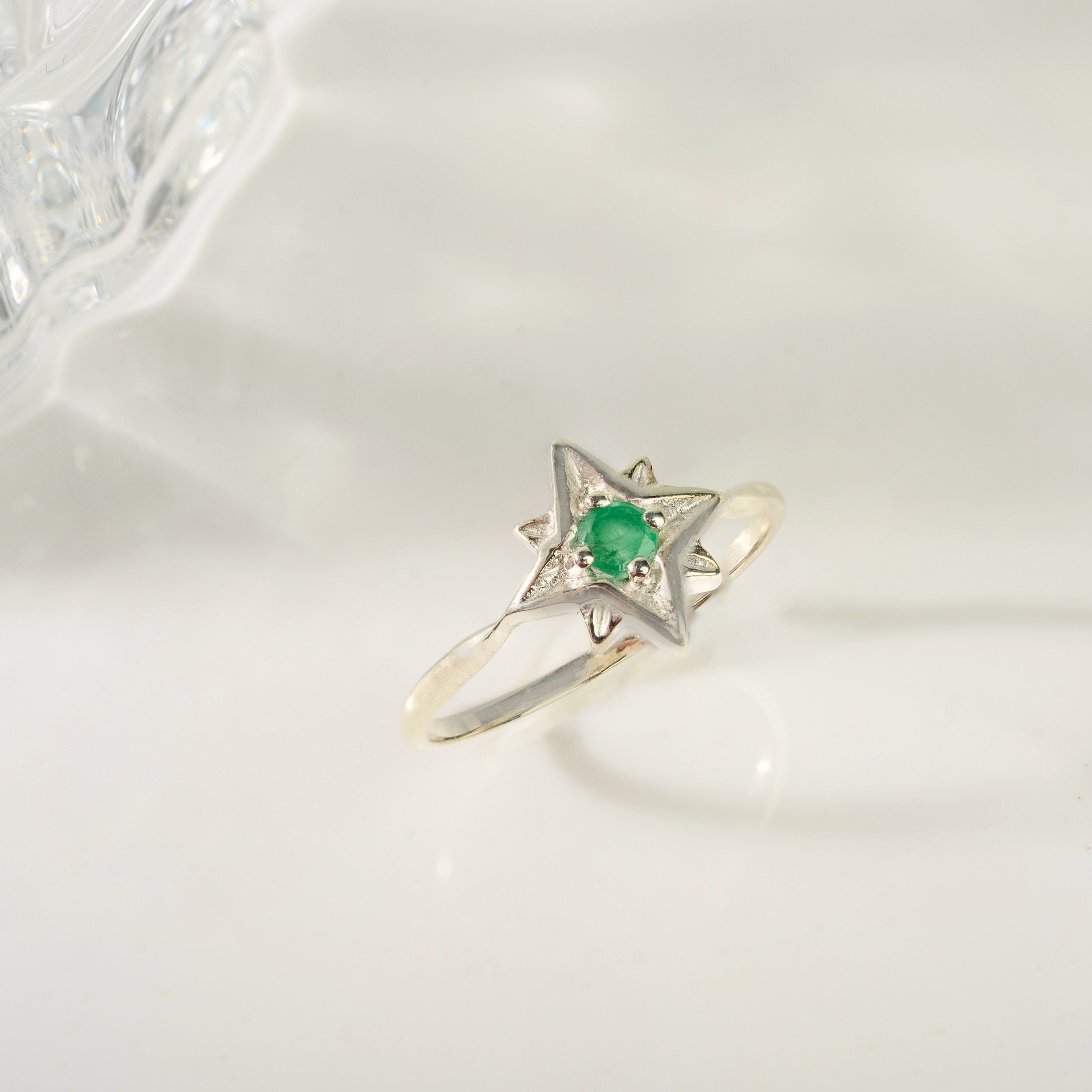 North Star Emerald Ring