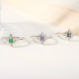 North Star Emerald Ring