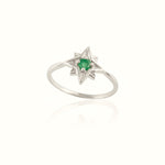 North Star Emerald Ring