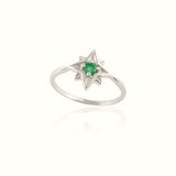 North Star Emerald Ring