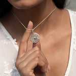 Floral Peridot Necklace