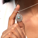 Floral Turquoise Necklace