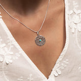 Floral Turquoise Necklace