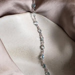 Dainty Blue Topaz Bracelet